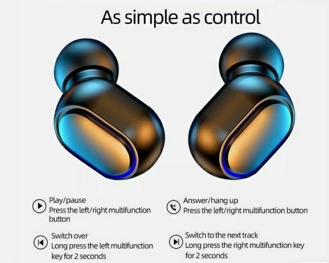 TWINS TRUE WIRELESS EARBUDS V5.2+DER