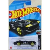 Hot Wheels Corvette Grand Sport Roadster Black #14/250 - 2023 HW 3/10 Roadsters