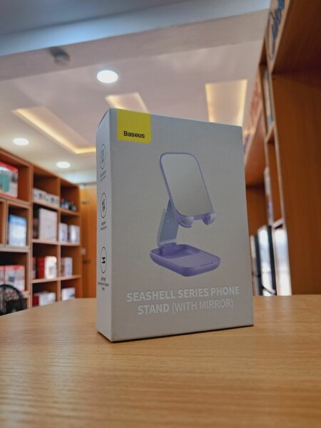 Quality Baseus phone stand with built in Mirror