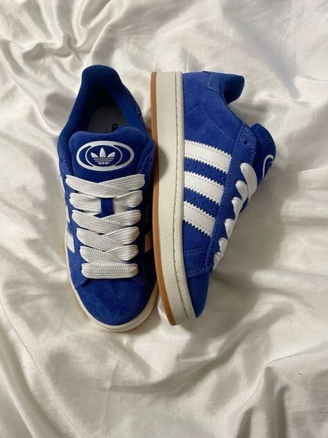 Blue Suede Casual Sneakers