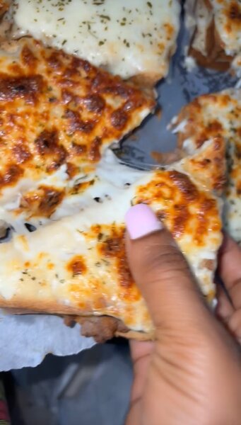 Toast croustillant au fromage