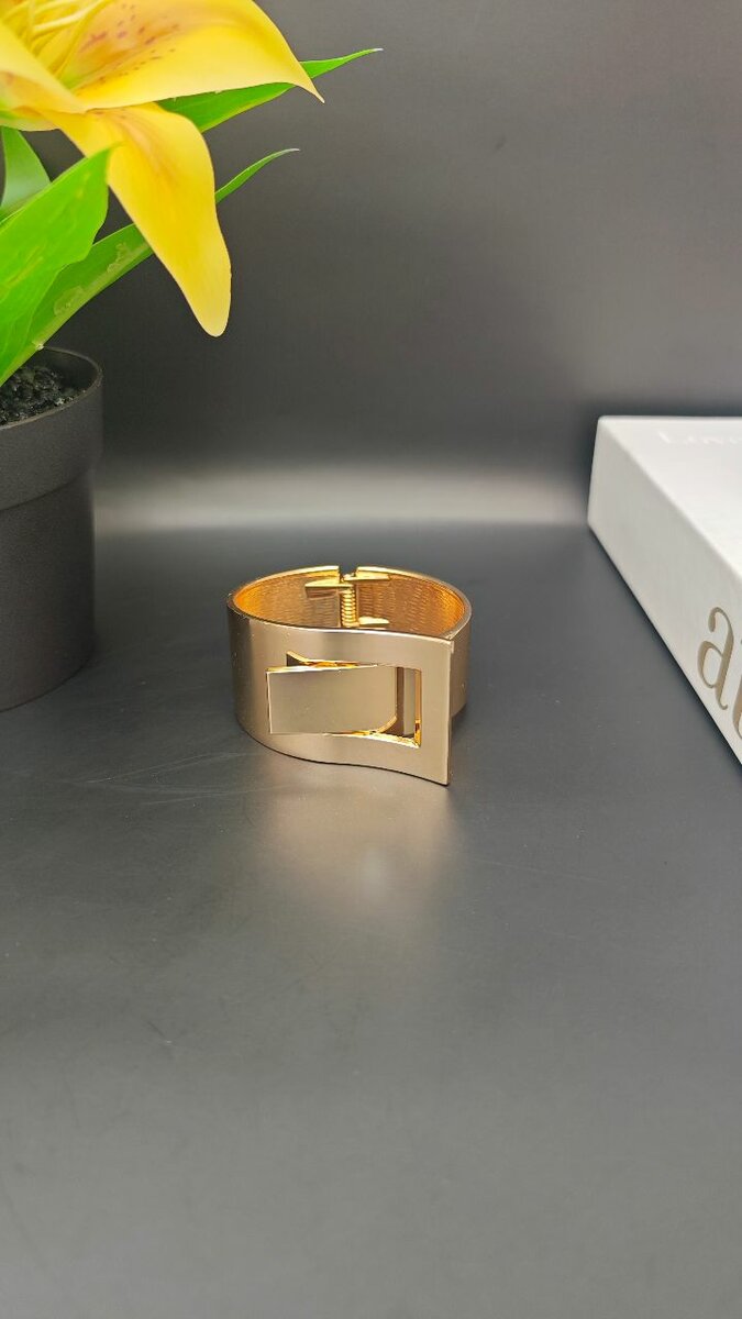 Bracelet en inox doré