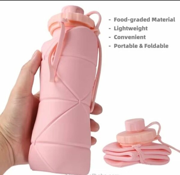 Foldable Silicone Water Bottle