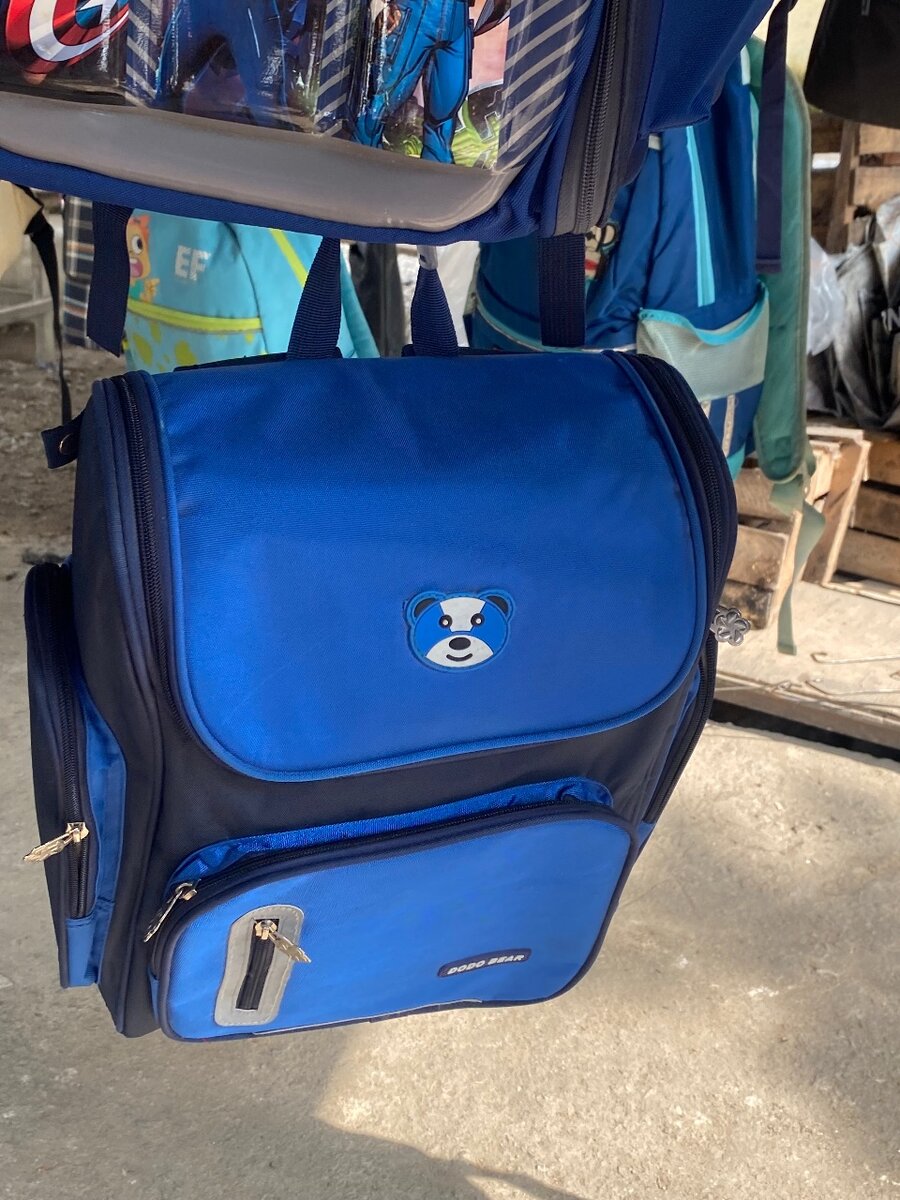 Sac à dos enfant bleu