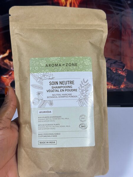 Poudre Shampoing Végétal Neutre