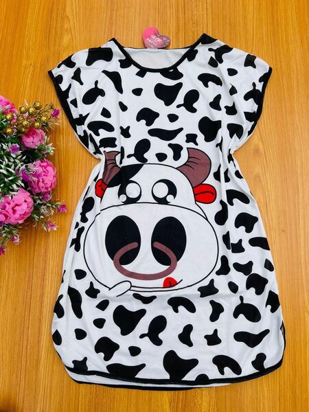 cartoon short dress