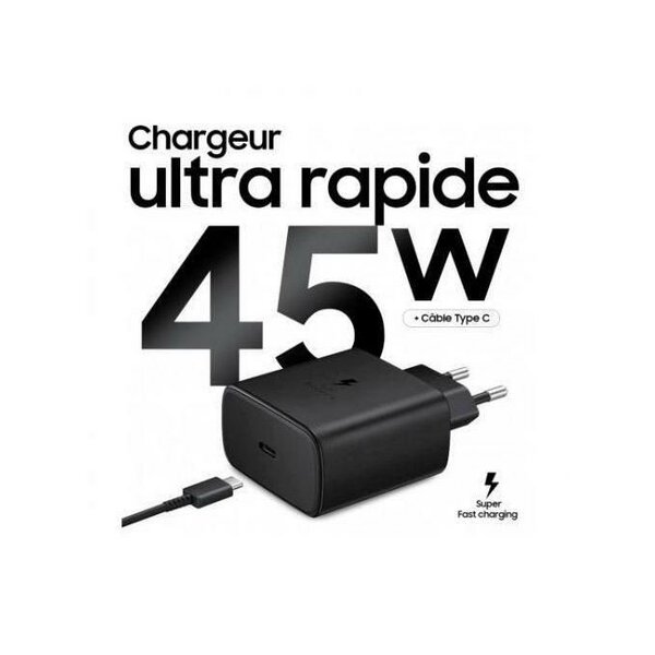 Chargeur original compatible a Samsung USB-C ( charge rapide