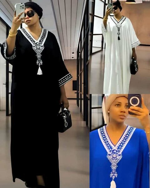 Robe Kaftan Élégante Femme