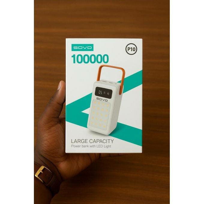 Power bank 100000mAh LED