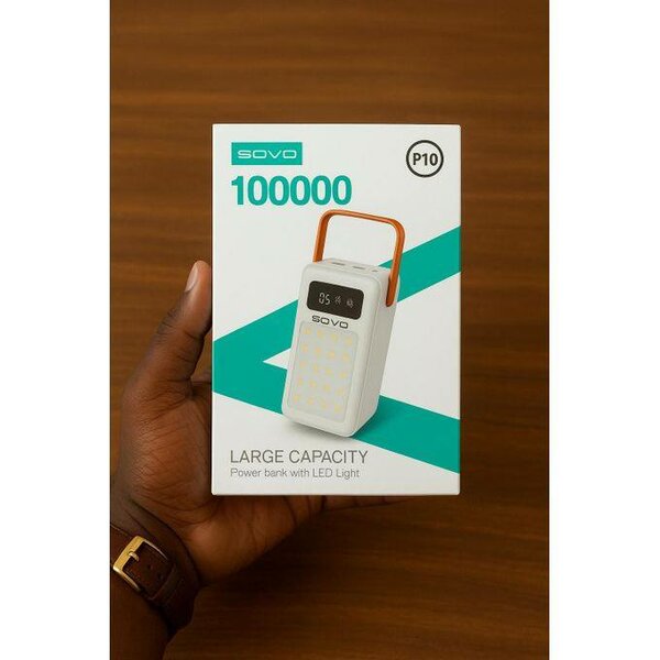 Power bank 100000mAh LED