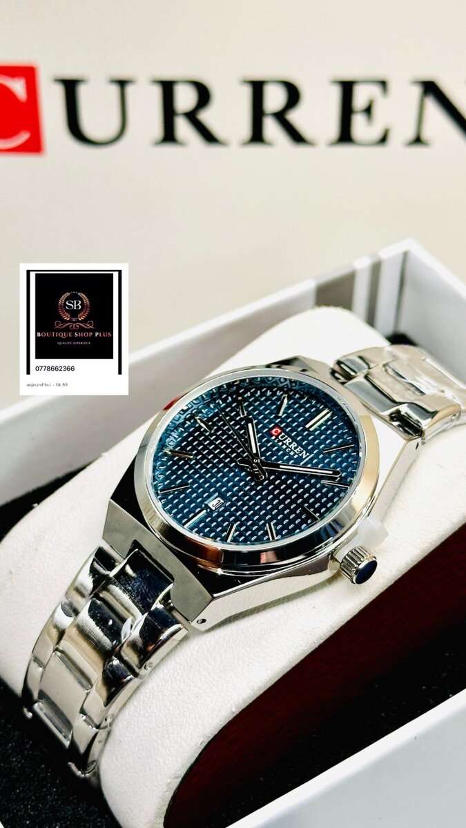 Montre Curen authentique avec