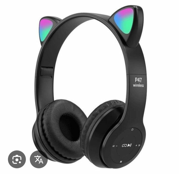Casque Bluetooth Oreilles de Chat
