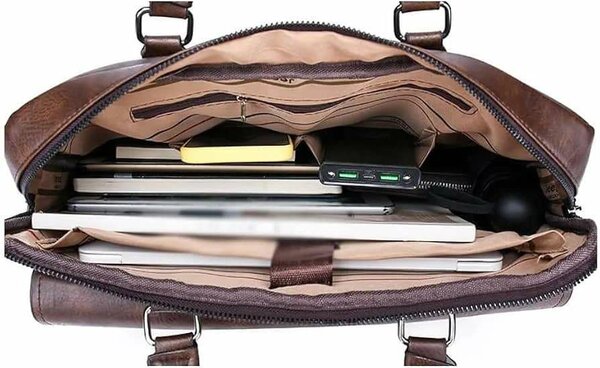 Sacoche en cuir élégante