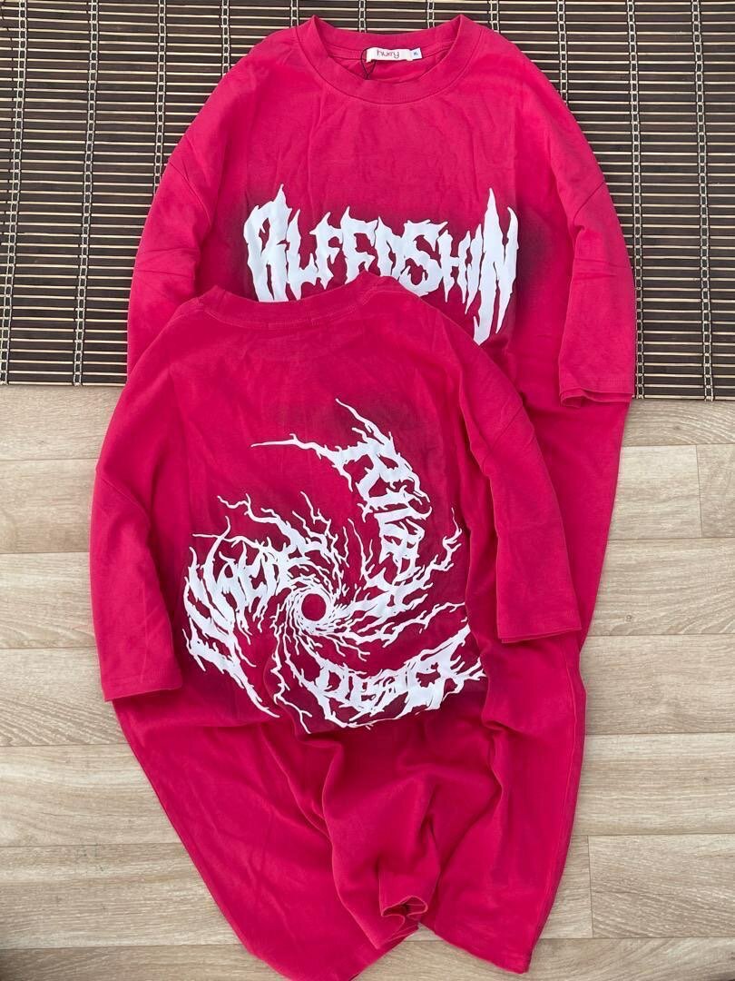 T-shirts oversize rock rose