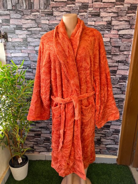 Peignoir doux en velours