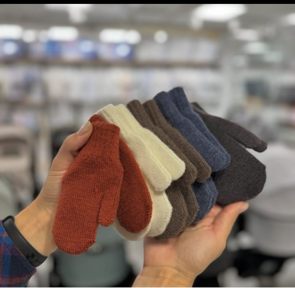 Варежки-рукавчики без пальчика 