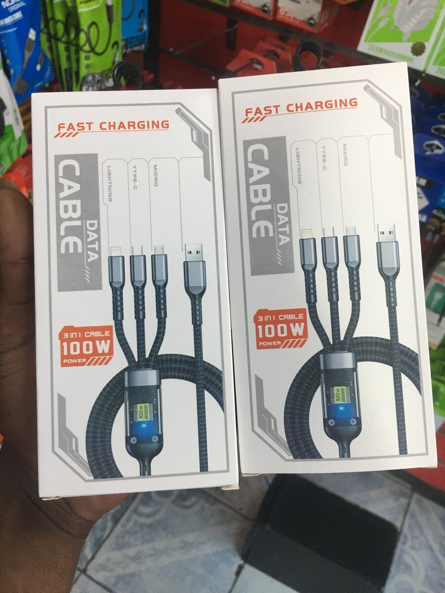3 in 1 fast cables