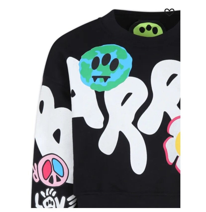 logo-print cotton sweatshirt