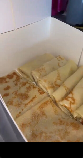 Crêpes fraîches maison