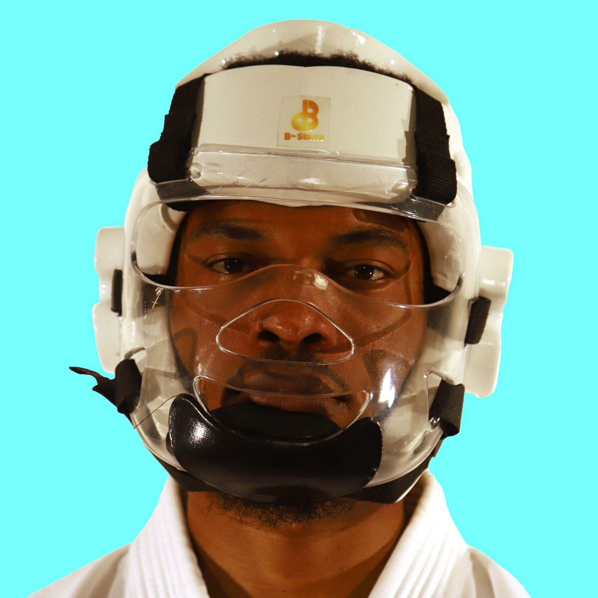 Casque de combat Blanc