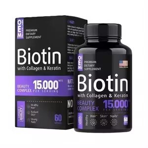 Biotin and keratin with Collagen