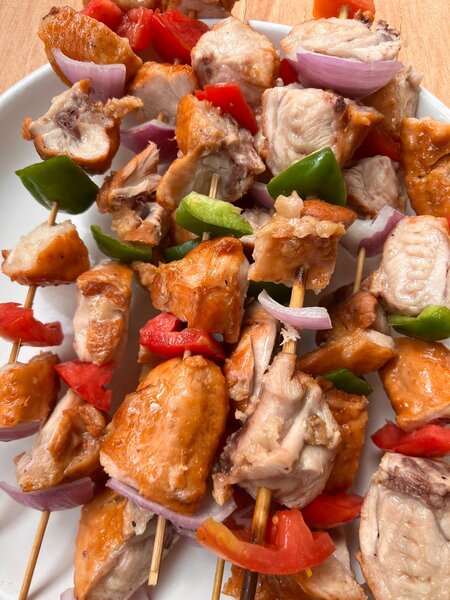 Poulet Grillé braisé/ croupion