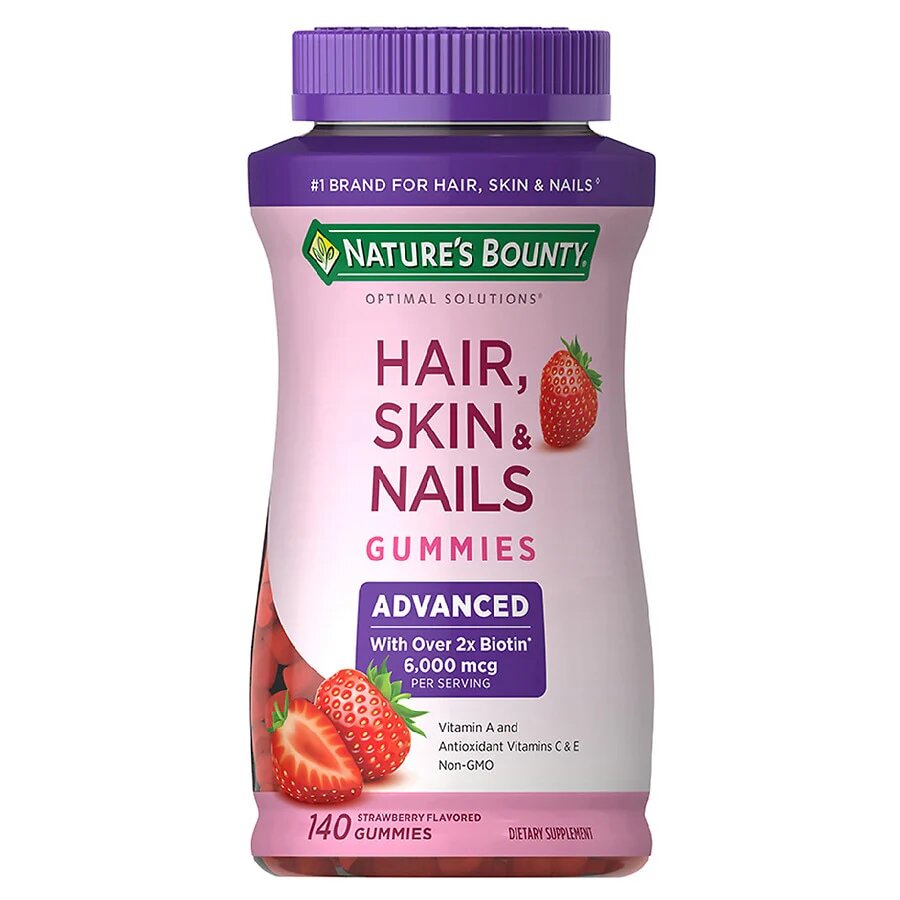 Skin, nails, hair gummies