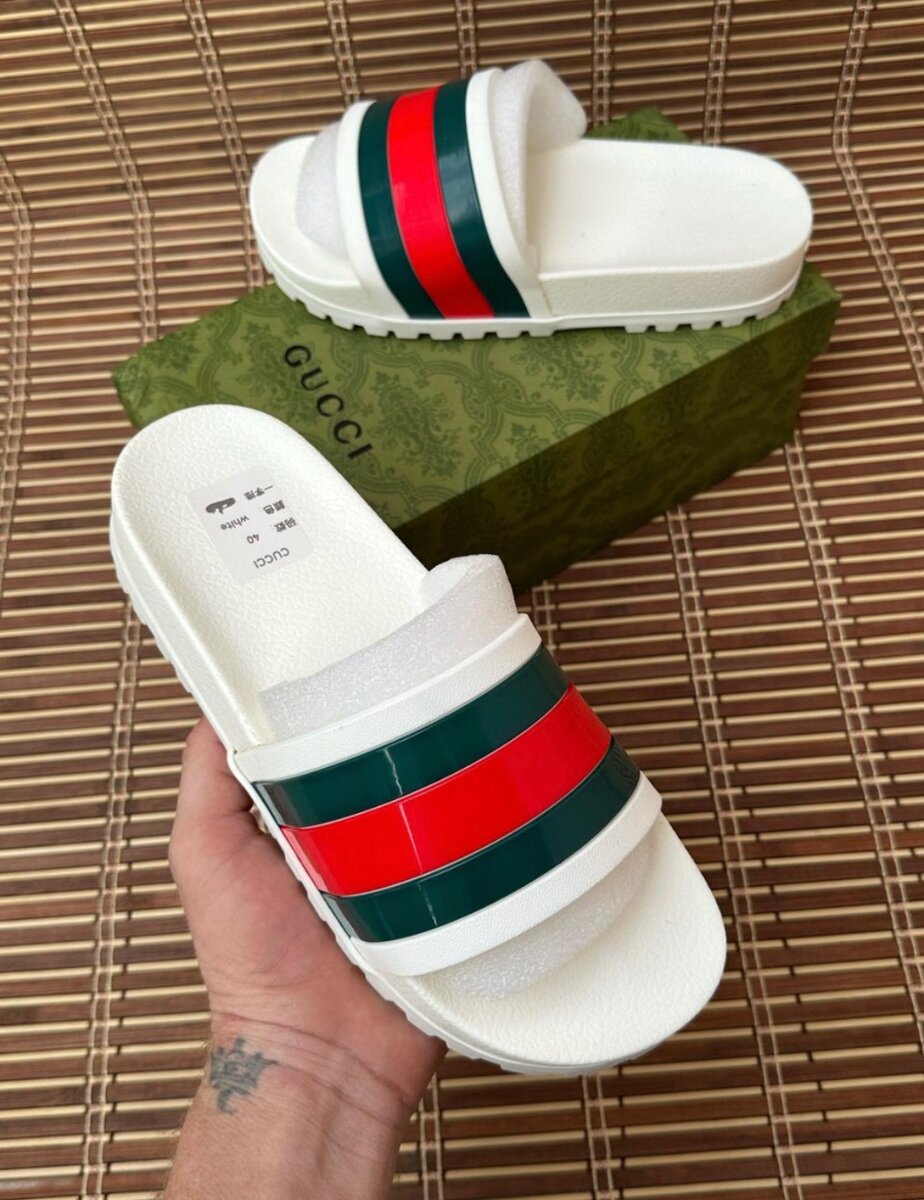 Claquettes Gucci Mode Luxe