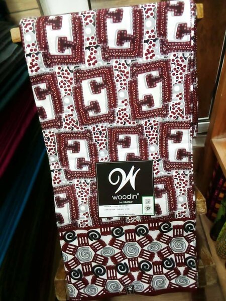Tissu Africain Woodin