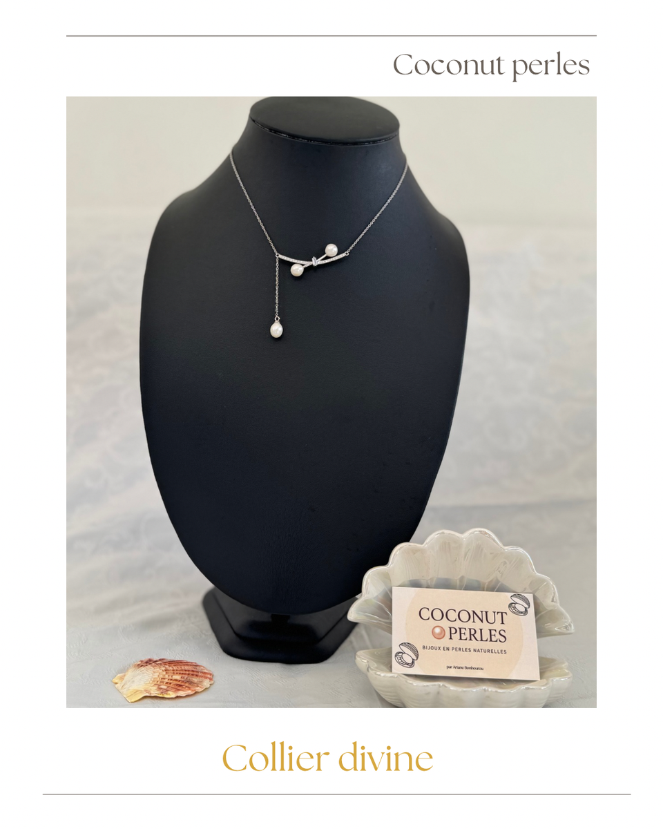 Colliers en perles naturelles