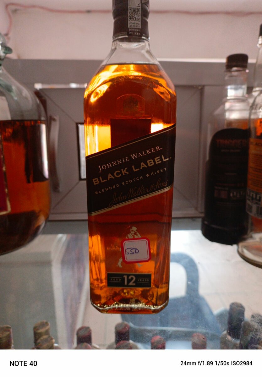 Black Label whisky