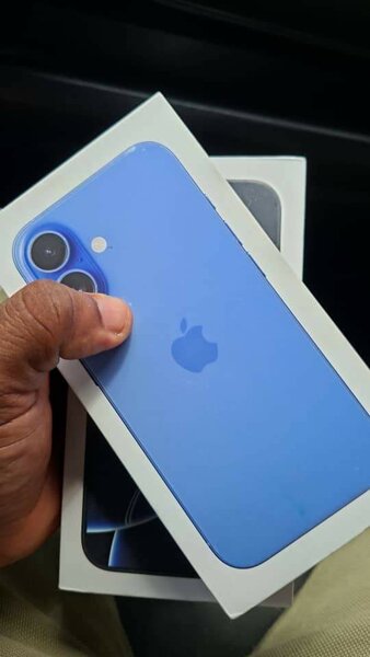iPhone 16 Bleu et Rose