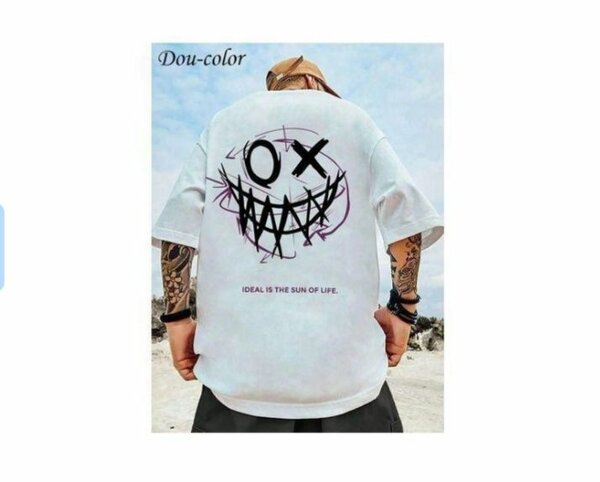 T-shirt graphique décontracté