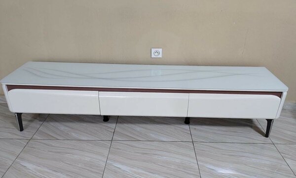 Meuble TV moderne blanc