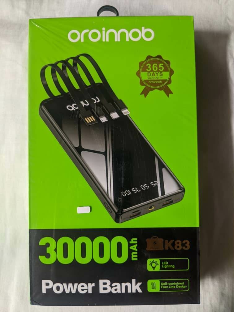 30000mah heavy duty power bank