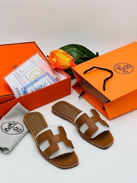 Hermes slippers