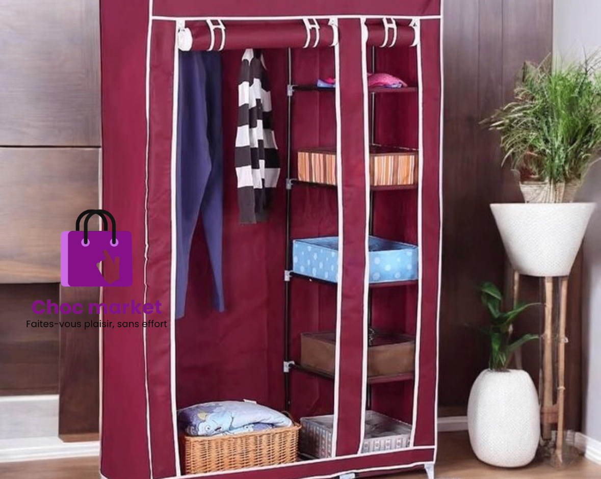 Armoire Penderie en Tissu Pratique
