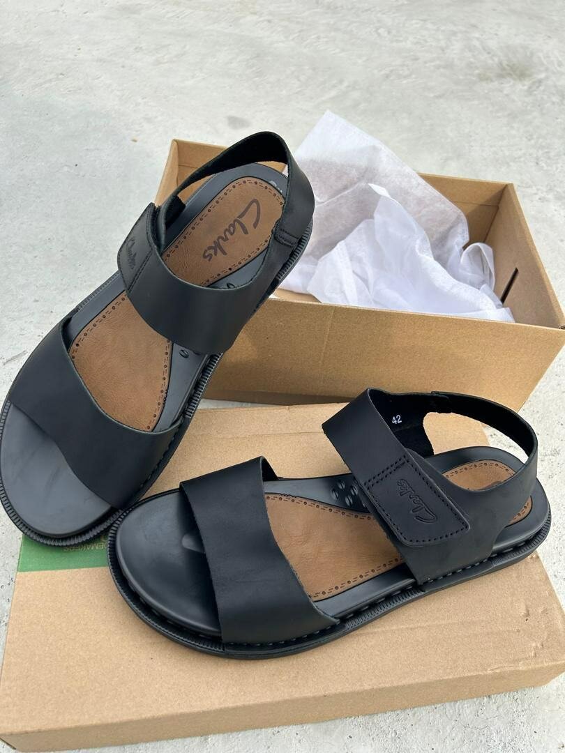 Sandales en cuir homme élégantes