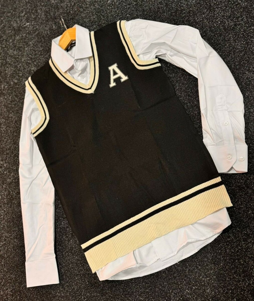 Complet homme chemise +cardigan