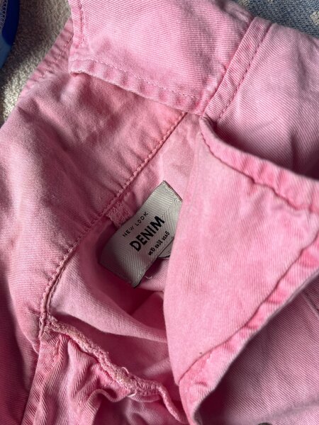 Denim short jumpsuit