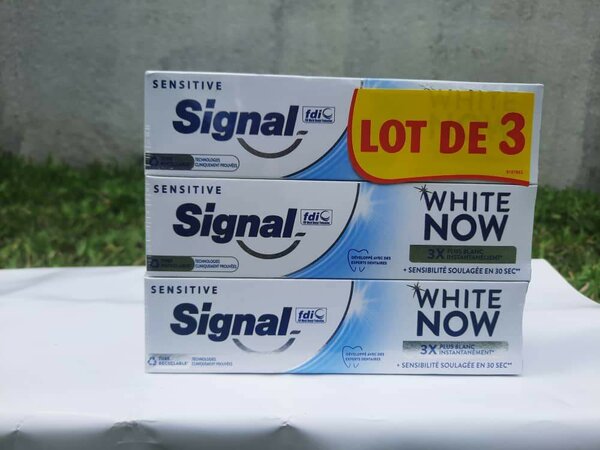 Pack de Dentifrice Signal et Oral-B