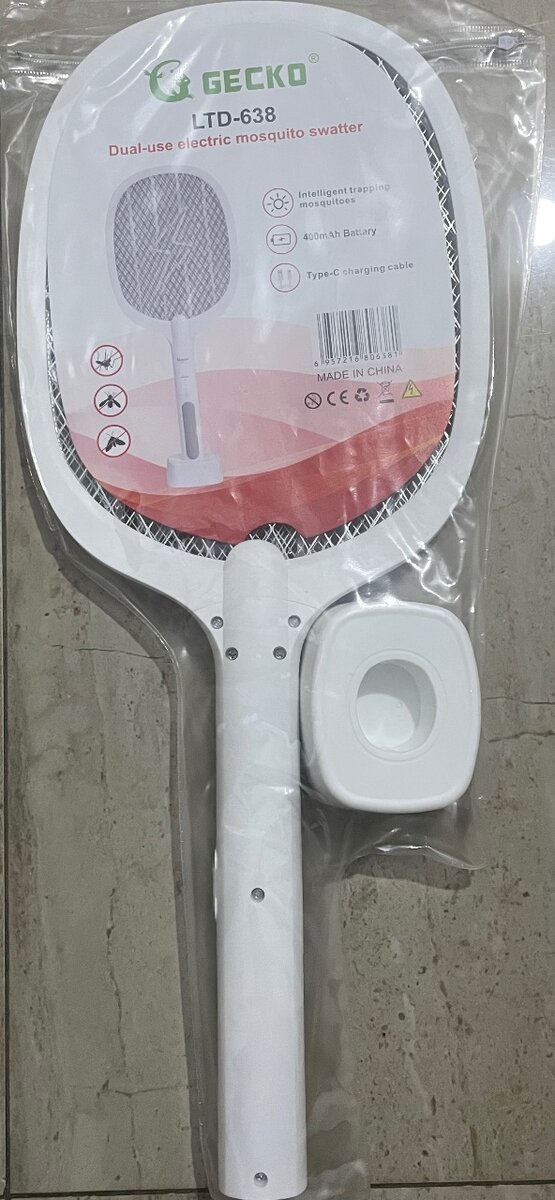 Raquette électrique anti-moustique