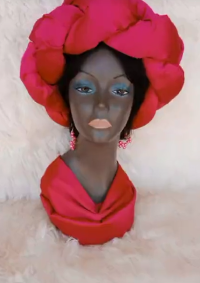 Women's headdress for a wedding celebration