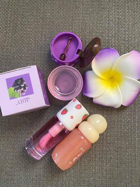 Ensemble de maquillage floral
