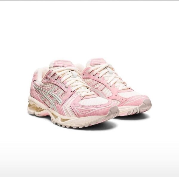 Baskets de course roses femme