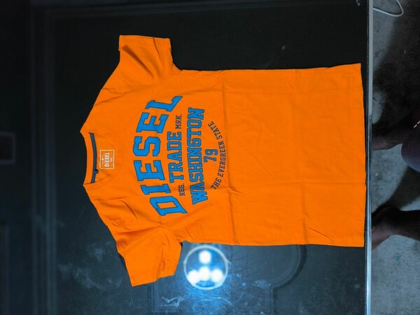 T-shirt orange Diesel
