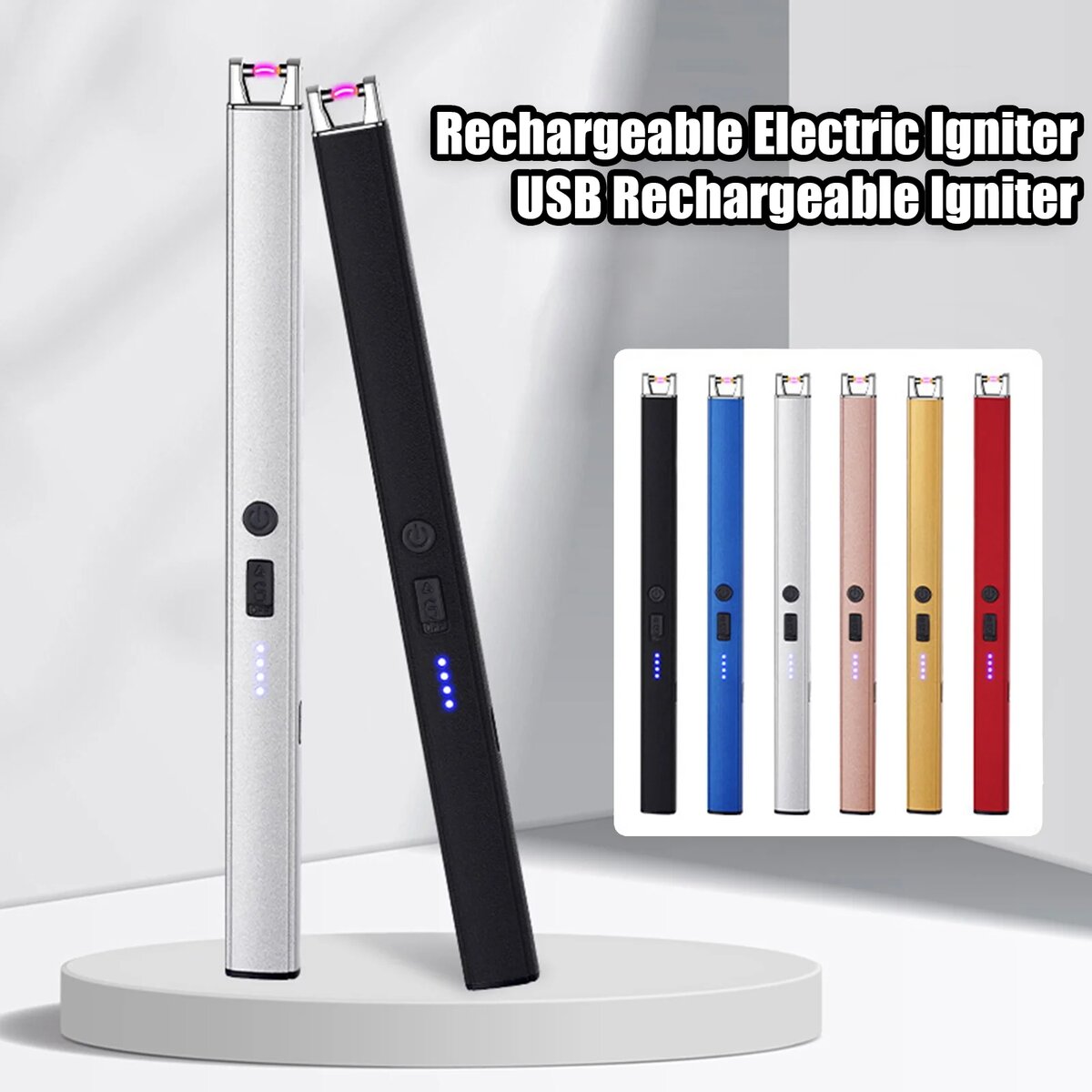 Allume-pulse USB rechargeable