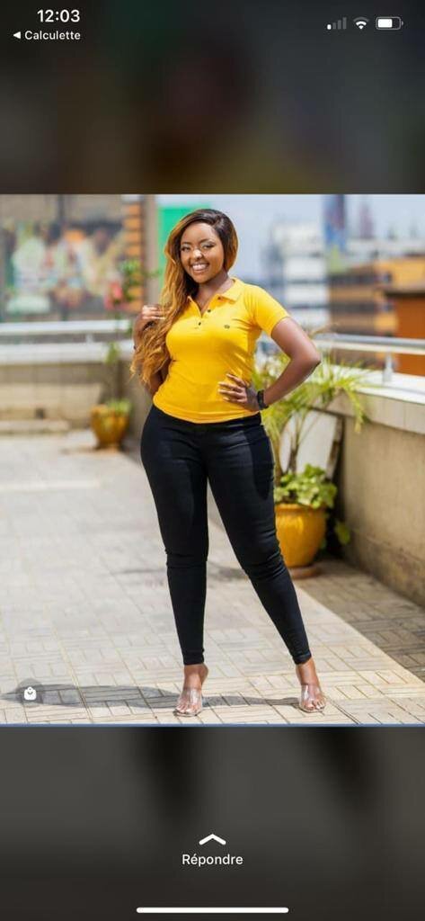 Ladies black jeans available