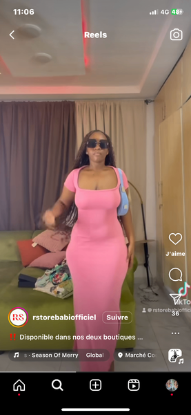 Robe moulante élégante