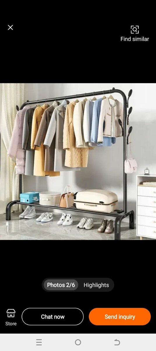 Small cloth racks